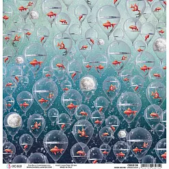 Бумага "Moon & Me. Upside Down" (Ciao bella) Бумага "Moon & Me. Upside Down" (Ciao bella)