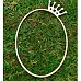 Чипборд "Рамка с короной", 9,5х13,6 см (Белый кот)