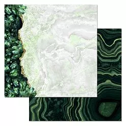 Набор бумаги 30,5х30,5 см "Малахитовый цветок", 12 листов (ScrapMania) Набор бумаги 30,5х30,5 см "Малахитовый цветок", 12 листов (ScrapMania)