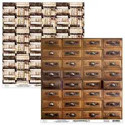 Набор бумаги 15х15 см "Academia", 24 листа (Mintay) Набор бумаги 15х15 см "Academia", 24 листа (Mintay)