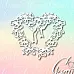 Чипборд "Веночек", 8,9х7,6 см (LeoMammy)