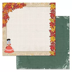 Набор бумаги 30,5х30,5 см "Буратино", 6 листов (ScrapMania)