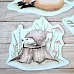 Набор высечек из бумаги "Лесное чудо", 63 шт (ScrapMania)