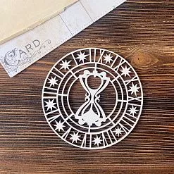 Чипборд "Магический циферблат", 8 см (LeoMammy)