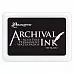 Водостойкая перманентная подушечка Archival Ink XL Jet Black черная