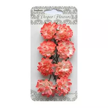 Набор цветочков "Пастельные астры" (ScrapBerry's)