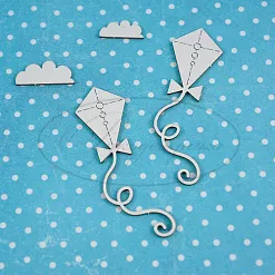 Набор украшений из чипборда "Воздушный змей. Большой" (Рукоделушка)