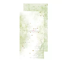 Набор бумаги 30х15 см "Greenery invitation. Basic", 18 листов (CraftO'clock)