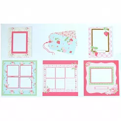 Набор бумаги 30х30 см "Vintage girl. Винтажная девушка", 42 листа (Marta Stewart)