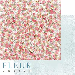 Набор бумаги 15х15 см "Зефир", 24 листа (Fleur-design)