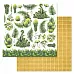 Бумага "Эра динозавров. Флора" (ScrapMania)
