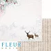Бумага "Снежная акварель. Теплый плед" (Fleur-design)