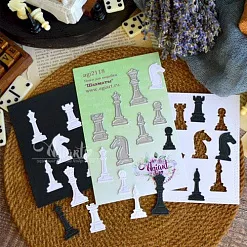 Нож "Шахматы", 3,7х1,5 см (AgiArt)
