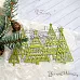 Нож "Елки стильные", 5,5х8,2 см (ScrapMania)