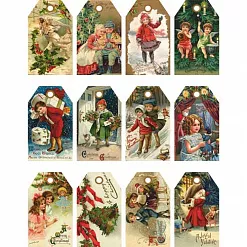 Скрап-карта А4 "Новогодние картинки" (ScrapMania)