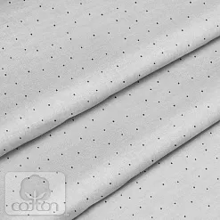 Отрез ткани 79х50 см "Точки на сером" (Cotton)