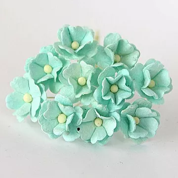 Букет цветов вишни средний "Мятный", 10 шт (Craft)