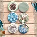 Набор фишек "Новогодние традиции. Зимний вечер" (ScrapMania)