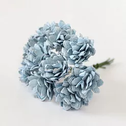 Букет астр "Голубой", 10 шт (Craft)