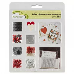 Набор украшений "С любовью" (Mr.Painter) Набор украшений "С любовью" (Mr.Painter)