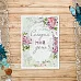 Тканевая карточка "Цветочная вуаль. Мой день" (ScrapMania)