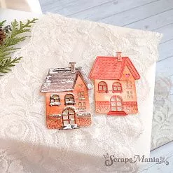 Нож "Добрый праздник. Пряничный домик", 5,5х6,6 см (ScrapMania)