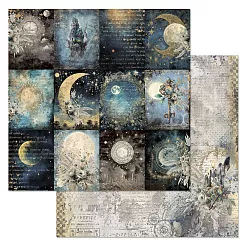 Бумага "Заколдованные страницы. Карточки" (ScrapMania) Бумага "Заколдованные страницы. Карточки" (ScrapMania)