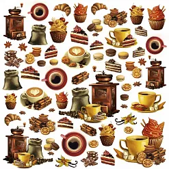 Бумага "Магия кофе. Картинки" (ScrapMania)