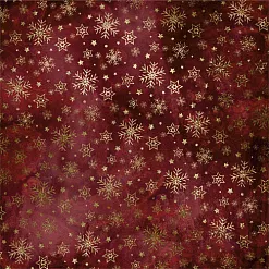 Бумага "Новогоднее счастье. Морозное утро" (ScrapMania)