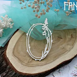 Украшение из чипборда "Ботаника 527" (Fantasy)