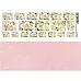 Лист с картинками 10х30 см "Марки 22" (ScrapMania)