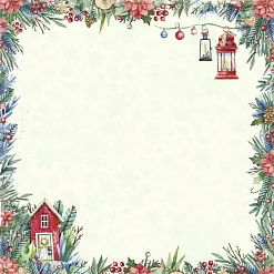 Набор бумаги 30,5х30,5 см "Сказка на Рождество", 12 листов (ScrapMania)