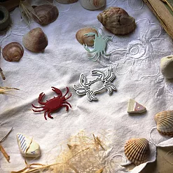 Нож "Краб", 4,5х2,5 см (Scrapfriend) Нож "Краб", 4,5х2,5 см (Scrapfriend)