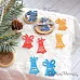 Нож "Новогодние игрушки. Колокольчики", 2,5х3,5 см (ScrapMania)