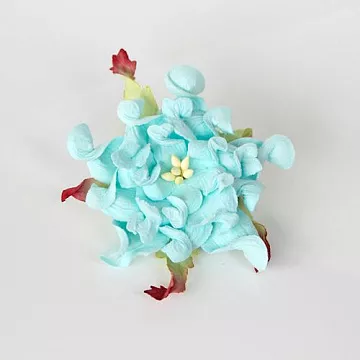 Гардения большая "Светло-бирюзовая", 6 см, 1 шт (Craft)