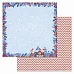 Набор бумаги 20х20 см "Снеговички", 12 листов (ScrapMania)
