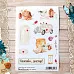Набор наклеек А6 "Спасибо, доктор!" (ScrapMania)