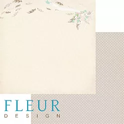 Набор бумаги 15х15 см "Зарисовки весны", 24 листа (Fleur-design)