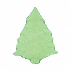 Пуговица пластиковая "Елочка", цвет салатовый (Gamma) Пуговица пластиковая "Елочка", цвет салатовый (Gamma)