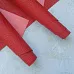 Отрез экокожи 70х50 см "Крокодил. Красный" (Италия)