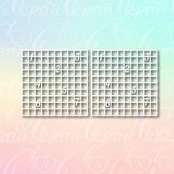 Чипборд "Школьная тетрадь" (LeoMammy) Чипборд "Школьная тетрадь" (LeoMammy)