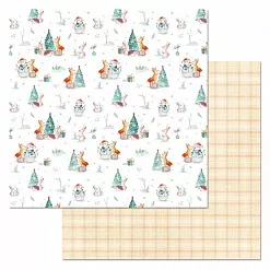 Бумага "Этника новогодняя. Наша елочка" (ScrapMania)