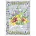 Тканевая карточка "Цветочная нежность. Лилии" (ScrapMania)