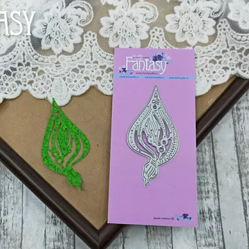 Нож для вырубки "Лист Вдохновение" (Fantasy)