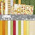 Набор бумаги 30,5х30,5 см "Школьный вальс", 12 листов (ScrapMania)