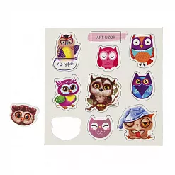 Набор вырубок из картона "Совята" (АртУзор)