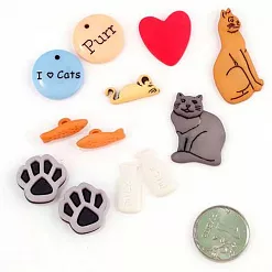 Набор пуговиц "Кис-Кис" (Buttons Galore)