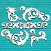 Набор украшений из чипборда "Винтажные завитки" (CraftStory)