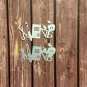 Нож "Снова в школу 4", 5х8,5 см (Scrapman)