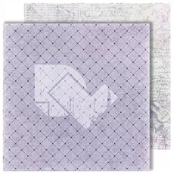 Набор бумаги 20х20 см "Flowers Symphony", 12 листов (DreamLight Studio)